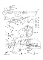BENZINE TANK voor Yamaha XV535 2001