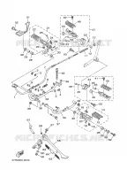 STANDAARD / VOETSTEUN voor Yamaha XV535 2001