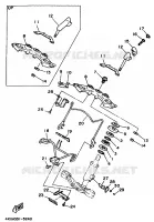 STUUR voor Yamaha XV535 (FLAT) 1996