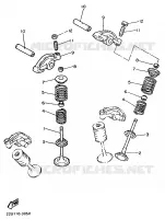 KLEPPEN voor Yamaha XV535 (UP) 1996