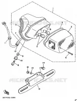 ACHTERLICHT voor Yamaha XV535 (UP) 1996