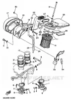 INLAAT voor Yamaha XV535 (UP) 1996