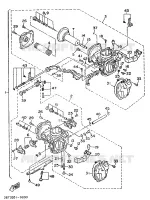 CARBURATEUR  voor Yamaha XV535H 1989