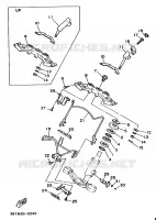 STUUR voor Yamaha XV535S (FLAT) 1994
