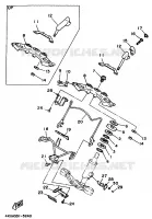 STUUR voor Yamaha XV535S (FLAT) 1996