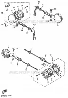 KNIPPERLICHT voor Yamaha XV535S (FLAT) 1996