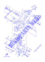 ACHTERBRUG / SCHOKBREKER voor Yamaha XVS1100 2000
