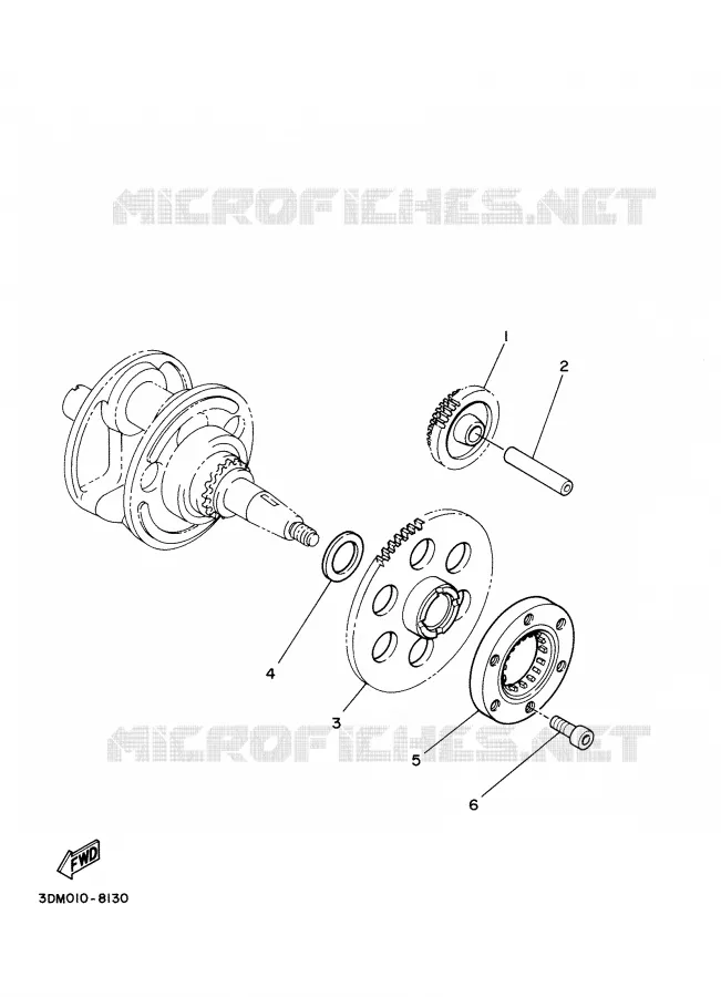 STARTMOTOR KOPPELINGS Yamaha MOTO 250 2001 DRAGSTAR  XVS250