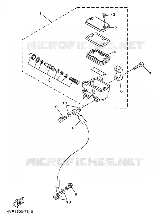 POMP VOOR Yamaha MOTO 650 1997 DRAGSTAR  XVS650