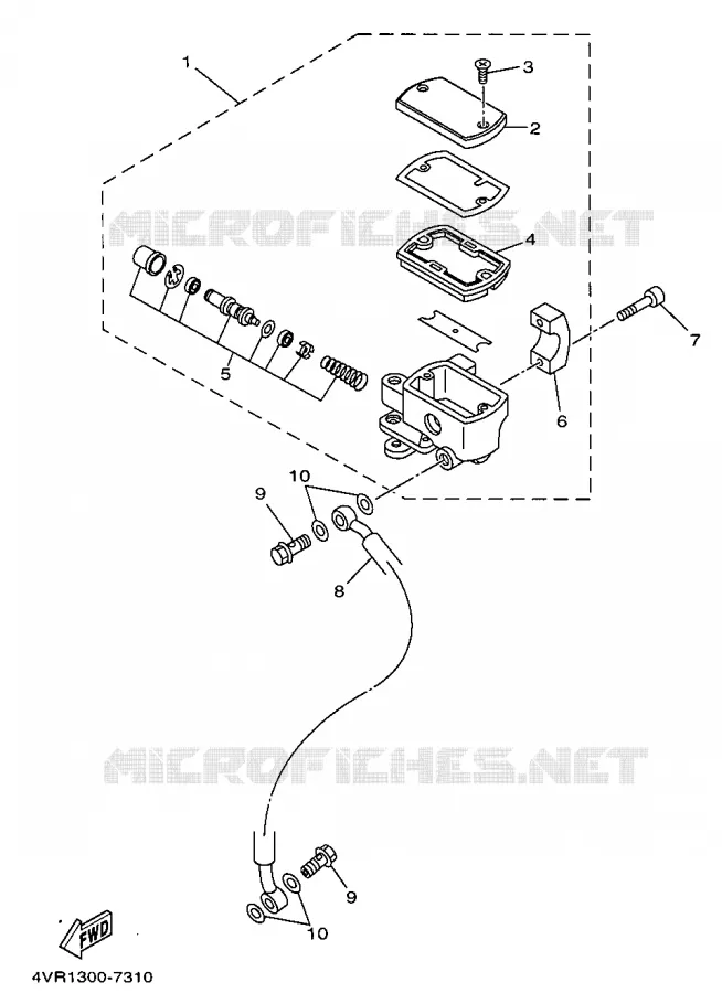 POMP VOOR Yamaha MOTO 650 1997 DRAGSTAR  XVS650
