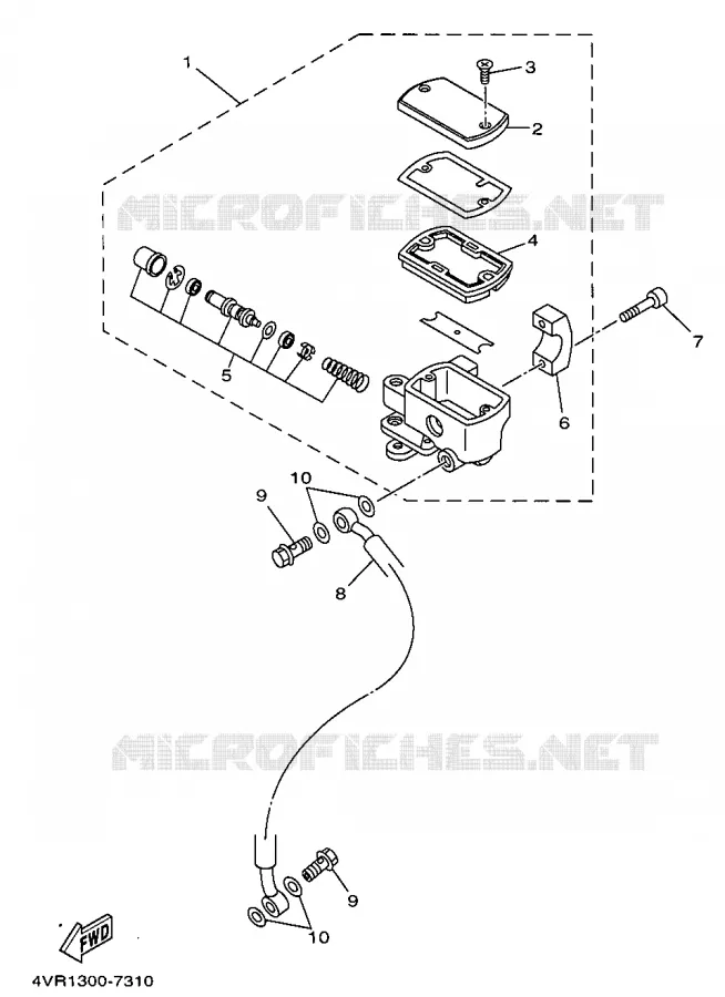 POMP VOOR Yamaha MOTO 650 1997 DRAGSTAR  XVS650
