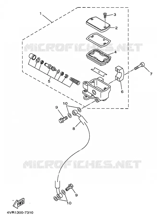 POMP VOOR Yamaha MOTO 650 1997 DRAGSTAR  XVS650