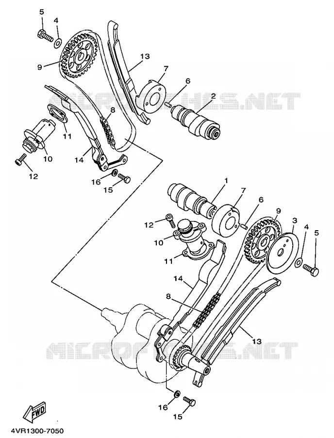 NOKKENAS / KETTING Yamaha MOTO 650 1998 DRAGSTAR  XVS650