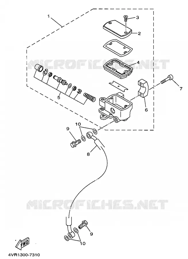 POMP VOOR Yamaha MOTO 650 1998 DRAGSTAR  XVS650