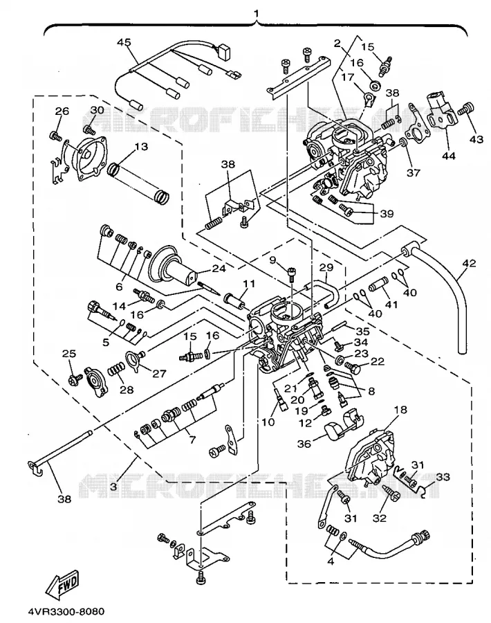 CARBURATEUR  Yamaha MOTO 650 1998 DRAGSTAR  XVS650