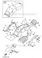 SPATBORD voor Yamaha XVS650 1998