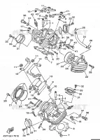 CILINDERKOP voor Yamaha XVS650 1998