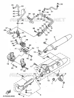 UITLAAT voor Yamaha XVS650 1998