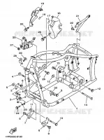 FRAME voor Yamaha XVS650 1998