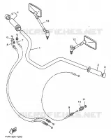 STUUR / KABEL voor Yamaha XVS650 1998