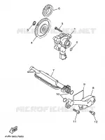 OLIEPOMP voor Yamaha XVS650 1998