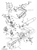 UITLAAT voor Yamaha XVS650 1998