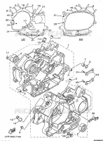 CARTERDELEN voor Yamaha XVS650 1998
