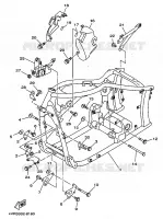 FRAME voor Yamaha XVS650 1998