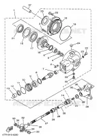 AANDRIJFAS voor Yamaha XVS650 1998
