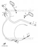 STUUR / KABEL voor Yamaha XVS650 1998