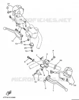 STUURSCHAKELAAR / HEVEL voor Yamaha XVS650 1998