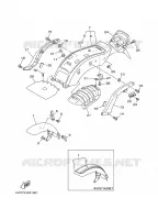 SPATBORD voor Yamaha XVS650 1999