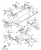 STANDAARD / VOETSTEUN voor Yamaha XVS650 1999