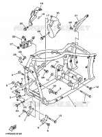 FRAME voor Yamaha XVS650 1999