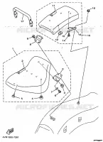 SELLE voor Yamaha XVS650 1999