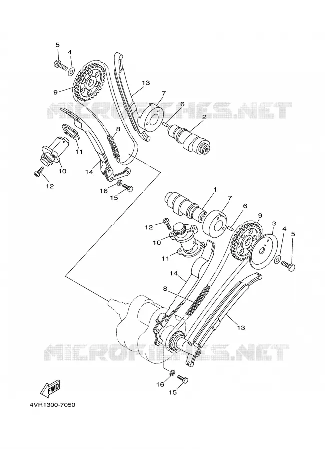 NOKKENAS / KETTING Yamaha MOTO 650 2000 DRAGSTAR  XVS650