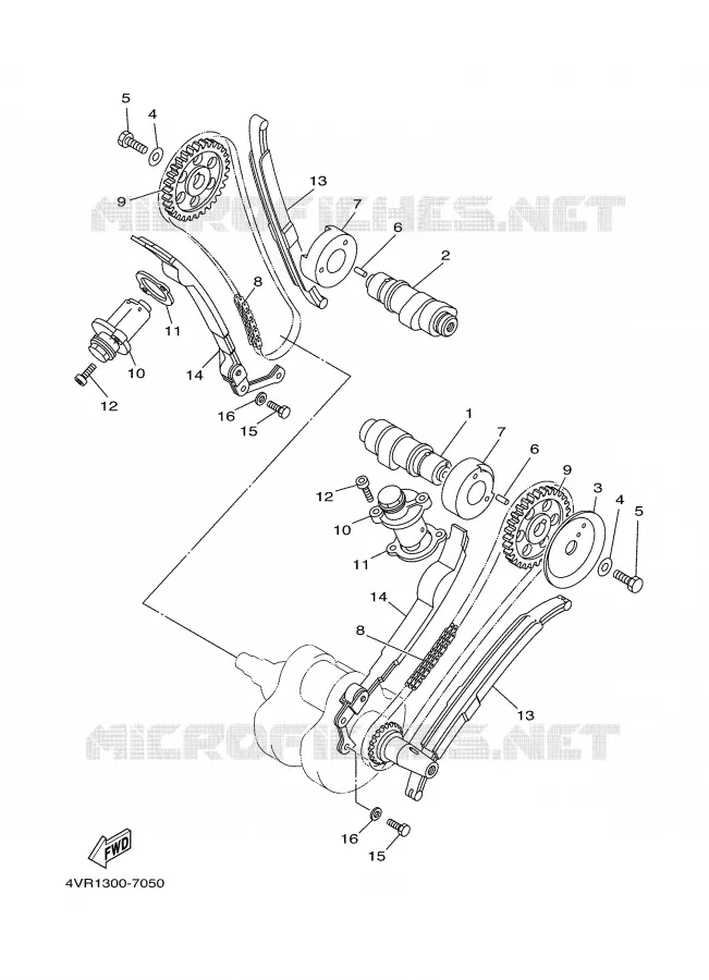 NOKKENAS / KETTING Yamaha MOTO 650 2000 DRAGSTAR  XVS650