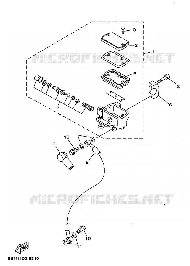 POMP VOOR Yamaha MOTO 650 1998 DRAGSTAR  XVS650A