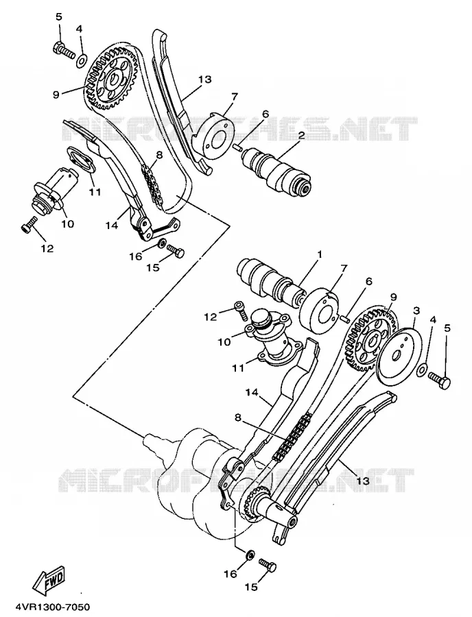 NOKKENAS / KETTING Yamaha MOTO 650 1998 DRAGSTAR  XVS650A