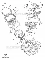 CILINDER voor Yamaha DRAGSTAR 650 CLASSIC 1999