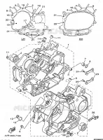CARTERDELEN voor Yamaha DRAGSTAR 650 CLASSIC 1999