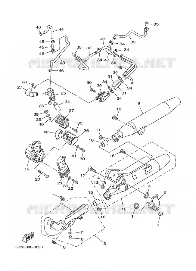 UITLAAT Yamaha MOTO 650 2000 DRAGSTAR  XVS650A