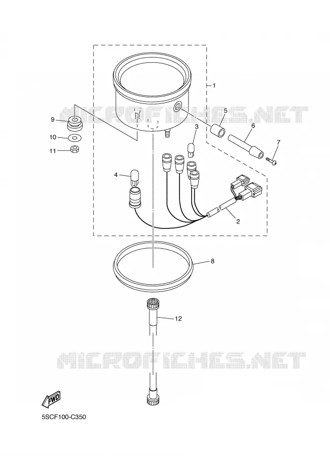 TELLERSET Yamaha MOTO 650 2004 DRAGSTAR  XVS650A