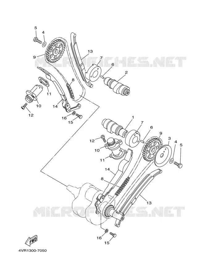 NOKKENAS / KETTING Yamaha MOTO 650 2006 DRAGSTAR  XVS650A