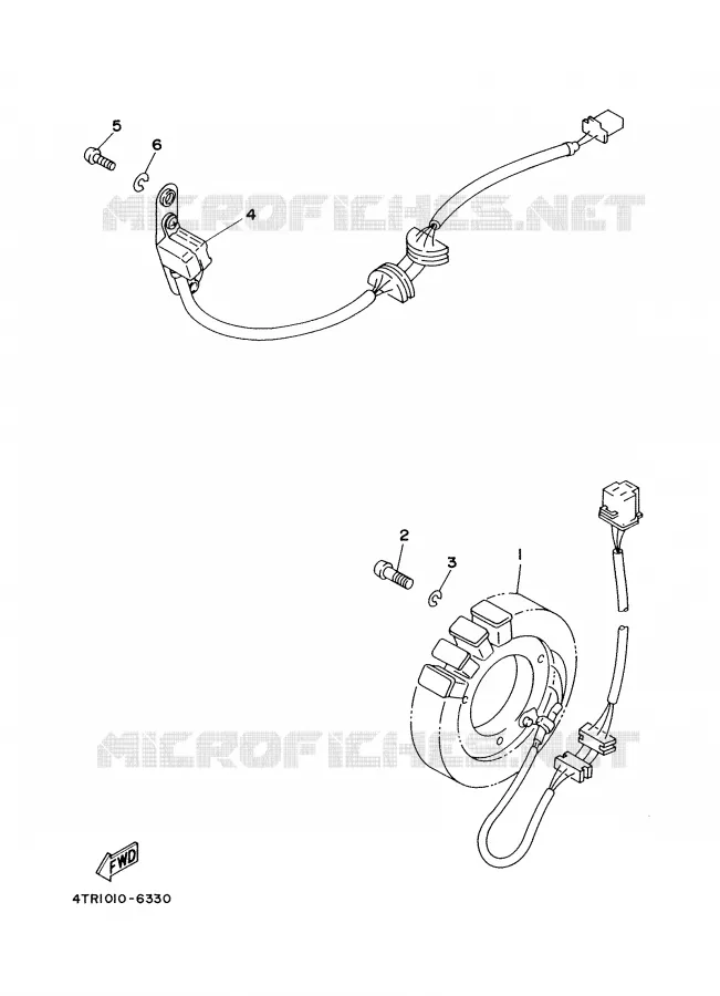 DYNAMO Yamaha MOTO 650 1999 DRAGSTAR  XVS650A