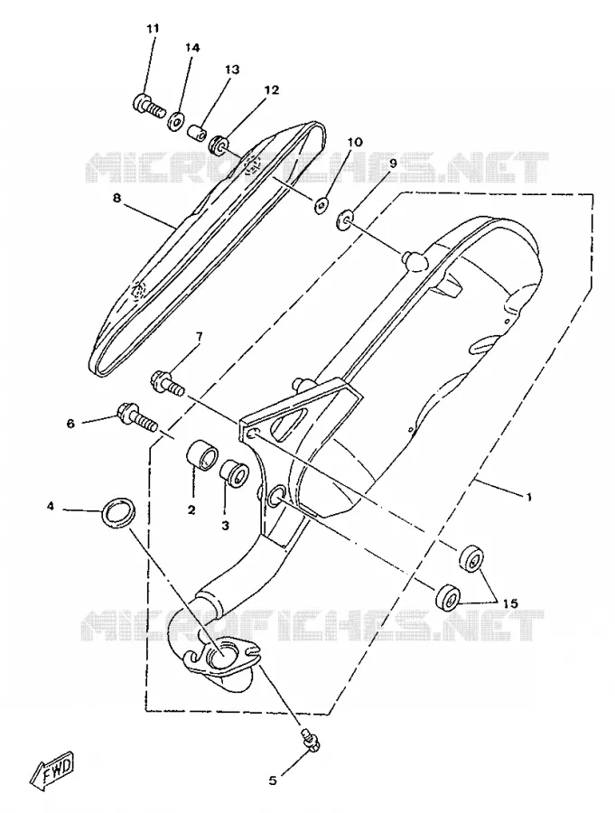 UITLAAT Yamaha SCOOTER 50 1996 YA  YA50R