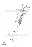 STUUR voor Yamaha YB100 1987