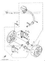 DYNAMO voor Yamaha YB100 1987