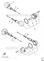 KNIPPERLICHT voor Yamaha YB100 1987
