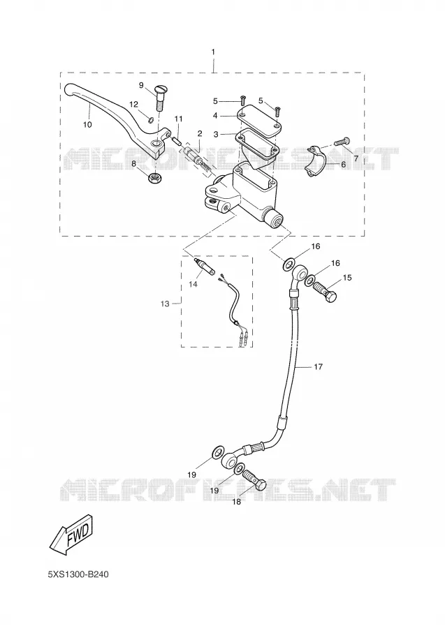 POMP VOOR Yamaha SCOOTER 50 2003 WHY  YH50